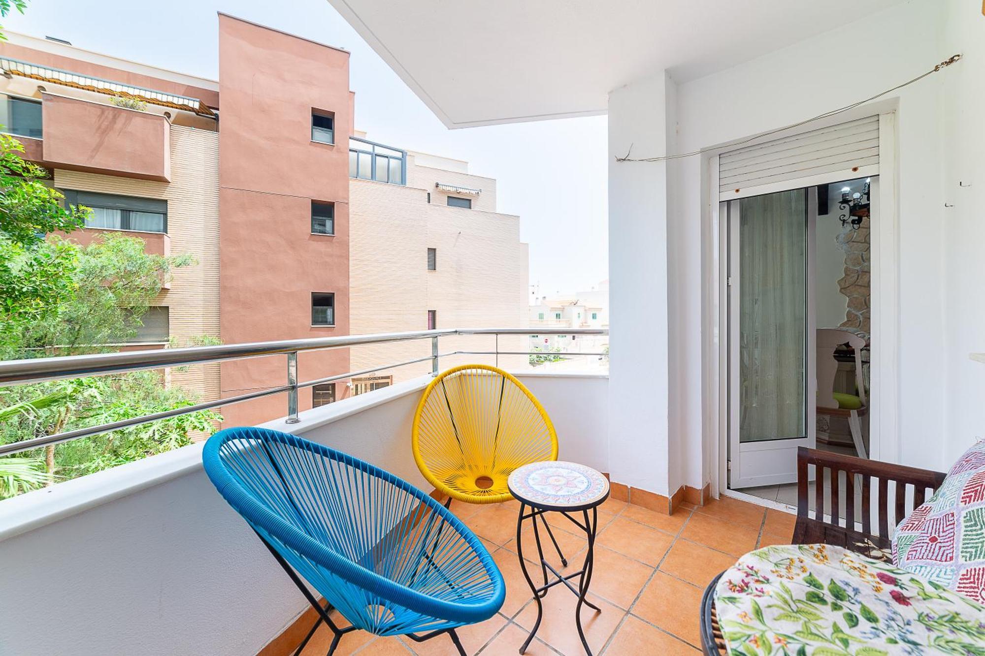 Holiday Apartment Roquetas de Mar Bagian luar foto